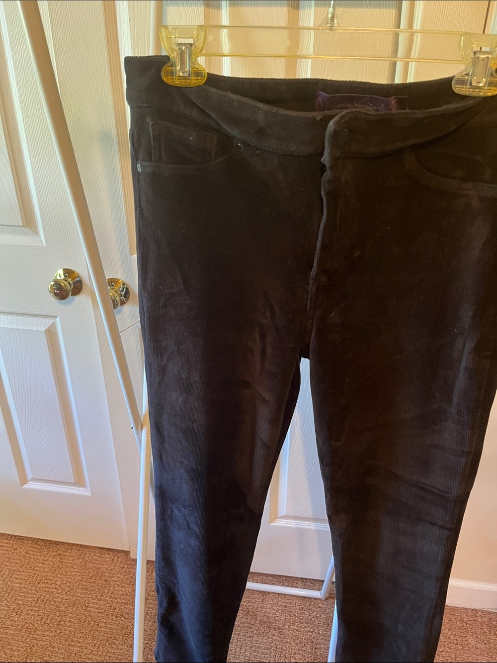 Gloria Vanderbilt Black Skinny Jeans